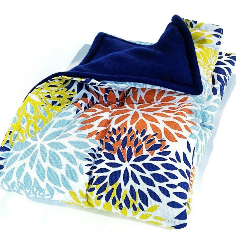XL Microwavable Blanket, Huge Heating Pad, Rice and Flax Filled