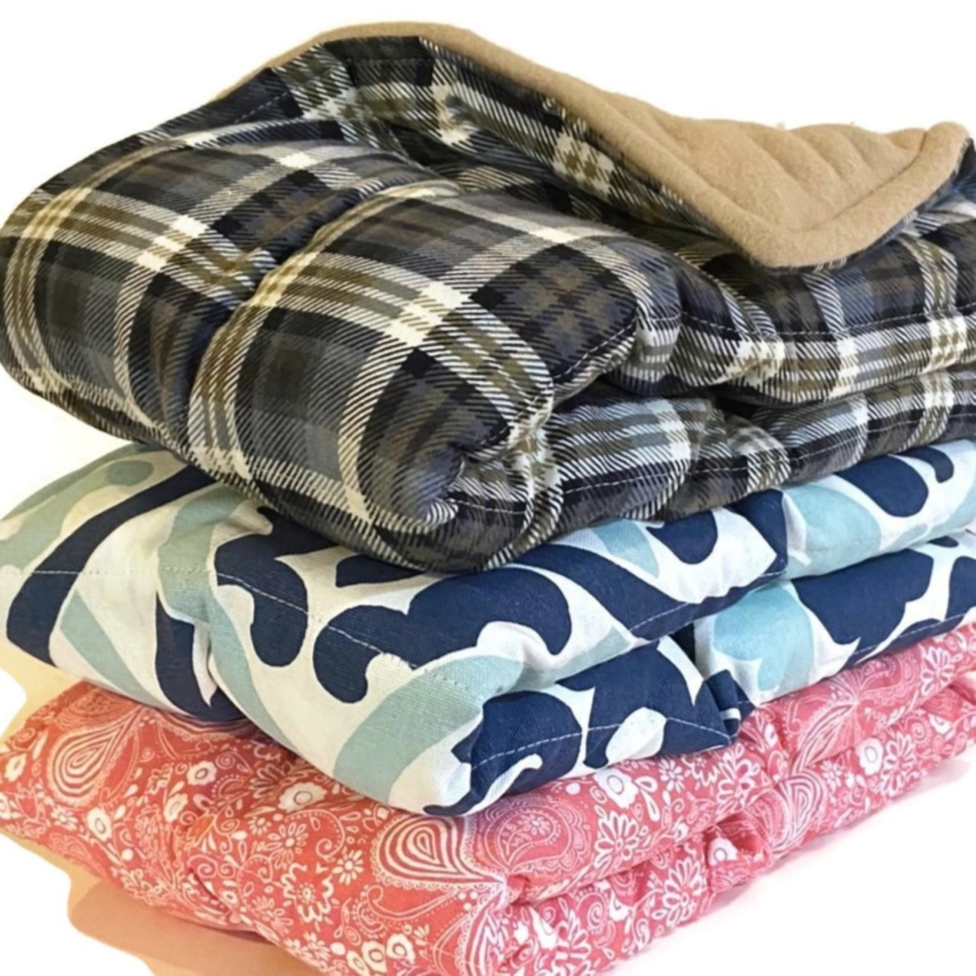 XL Microwavable Blanket, Huge Heating Pad, Rice and Flax Filled