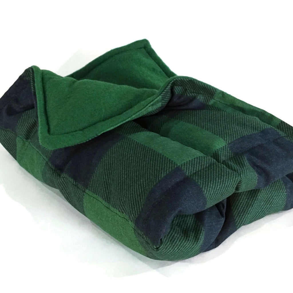 XL Microwavable Blanket, Huge Heating Pad, Rice and Flax Filled
